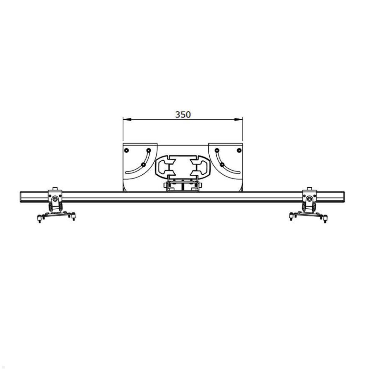 SMS Multimonitor Tischhalterung Control 2-fach Tischklemme