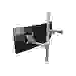 Dataflex ViewLite Monitor Arm 142 - Befestigungskit (Spannbefestigung für Tisch, Stange, 2 Gelenkarme, Schraubmontage, 2 Verbindungsklammern)