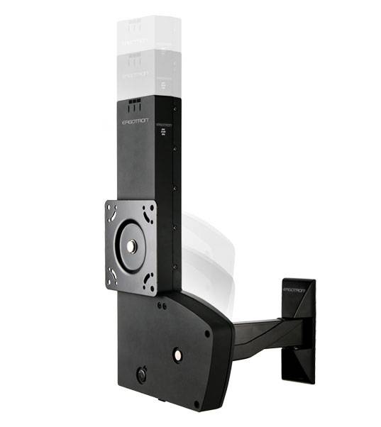 Ergotron - Befestigungskit (VESA-Adapter, Lift-Element, voll beweglicher Arm) - Konstante Krafttechnologie - für LCD-Dis