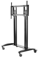 Peerless-AV SmartMount SR598 - Wagen - für Flachbildschirm - Aluminium - schwarze Pulverbeschichtung - Bildschirmgröße: