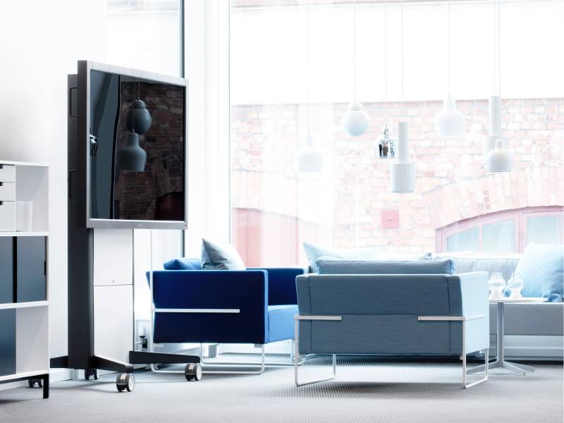 SMS Presence Monitorständer mit elektrischer Höhenverstellung (C5-31U001-2-C-0)