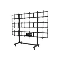 Peerless-AV Portable Video Wall DS-C555-3X3 - Wagen für Videoleinwand - schwarze Pulverbeschichtung - Bildschirmgröße: 116.8-139.7 cm (46"-55") Peerless-AV Portable Video Wall DS-C555-3X3 - Wagen für Videoleinwand - schwarze Pulverbeschichtung - Bildschirmgröße: 116.8-139.7 cm (46"-55")