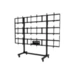 Peerless-AV Portable Video Wall DS-C555-3X3 - Wagen für Videoleinwand - schwarze Pulverbeschichtung - Bildschirmgröße: 116.8-139.7 cm (46"-55") Peerless-AV Portable Video Wall DS-C555-3X3 - Wagen für Videoleinwand - schwarze Pulverbeschichtung - Bildschirmgröße: 116.8-139.7 cm (46"-55")