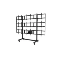 Peerless-AV Portable Video Wall DS-C555-3X3 - Wagen für Videoleinwand - schwarze Pulverbeschichtung - Bildschirmgröße: 116.8-139.7 cm (46"-55") Peerless-AV Portable Video Wall DS-C555-3X3 - Wagen für Videoleinwand - schwarze Pulverbeschichtung - Bildschirmgröße: 116.8-139.7 cm (46"-55")