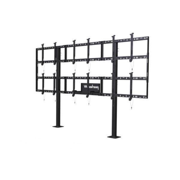Peerless-AV SmartMount Modular Video Wall Pedestal DS-S555-3X2 - Befestigungskit (Bodenständer)