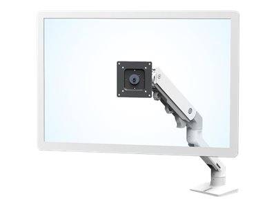 Ergotron HX Desk Monitor Arm - Befestigungskit (Gelenkarm, Spannbefestigung für Tisch, Tischplattenbohrung, Pivot, Befestigungsteile, Verlängerungst