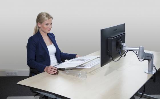 Bakker Elkhuizen FlexDesk 630N - Vorlagenhalter