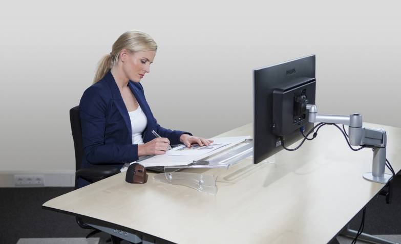 Bakker Elkhuizen FlexDesk 630N - Vorlagenhalter