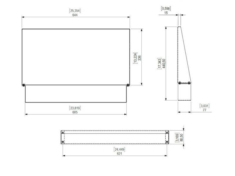 SMS Smart Media Solutions C220006-1A - 644 mm - 336 mm - 666 mm - 350 mm - 110 m