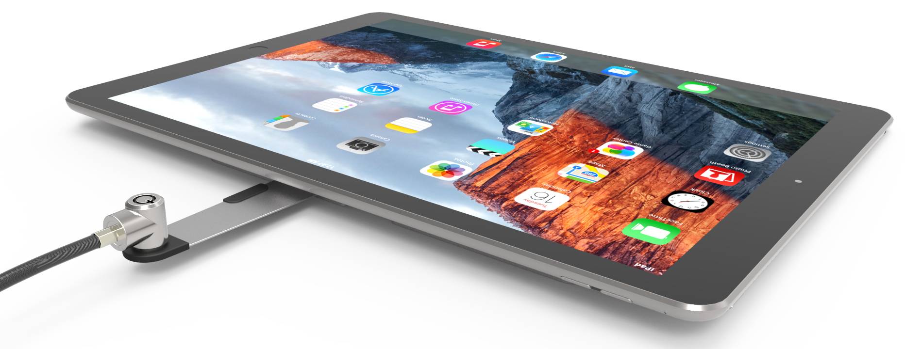 Compulocks The Blade Tablet / Laptop / MacBook Universal Lock Keyed Cable Lock Black