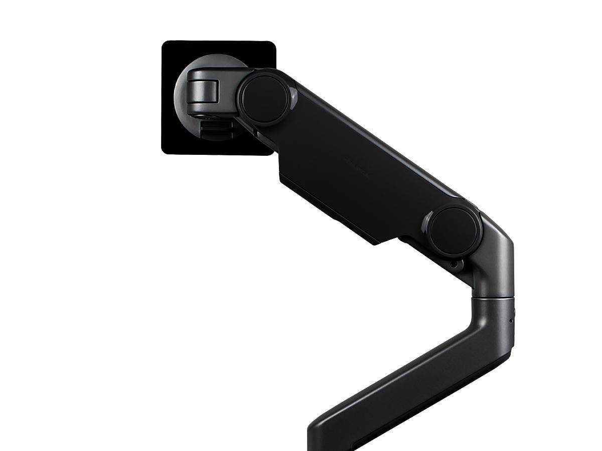 Humanscale M8.1 Monitorhalterung für USM Tisch schräg schwarz (M81UBBTB)