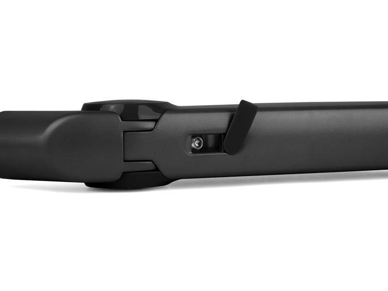 Humanscale M8.1 Dual Monitorhalter für USM Tisch schräg schwarz (M81UBB2B)