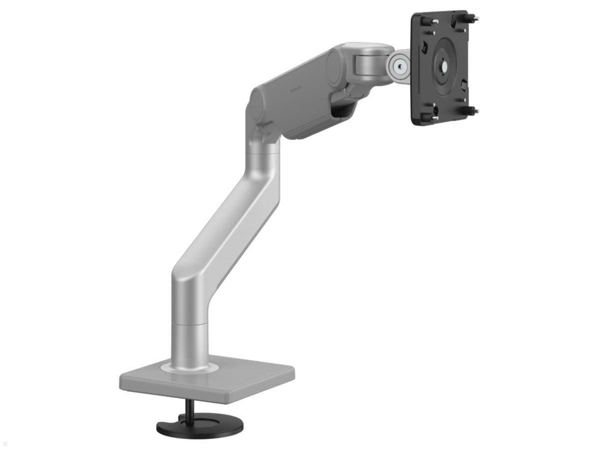 Humanscale M8.1 Monitor Tischhalterung Durchschraub schräg, silber