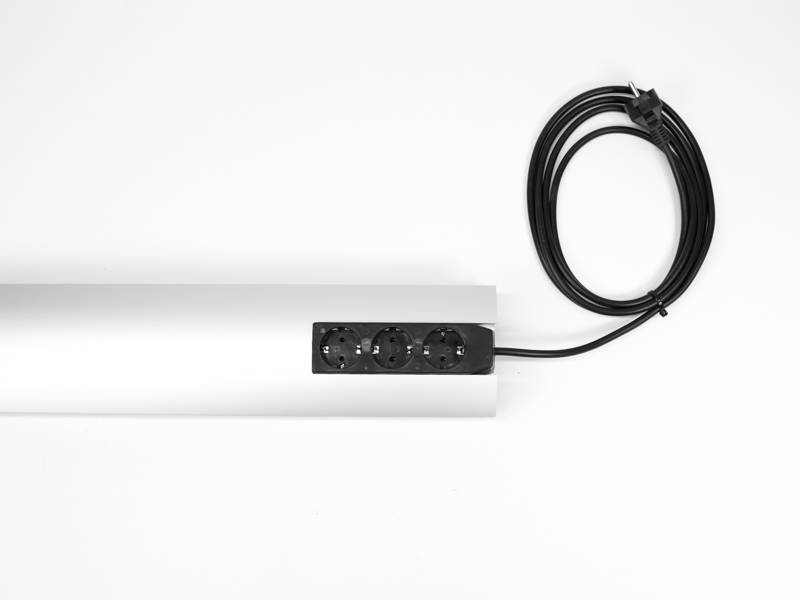 SMS Steckdosenleiste 3-fach für SMS FH Säulen (ITM-0005-0004)