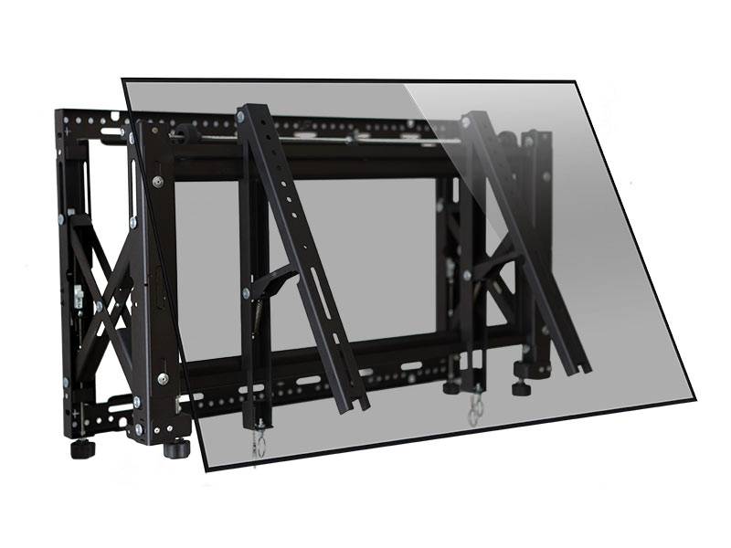 Edbak VWPOP65-L Pop-Out Videowall Wandhalterung bis 65 Zoll, querformat