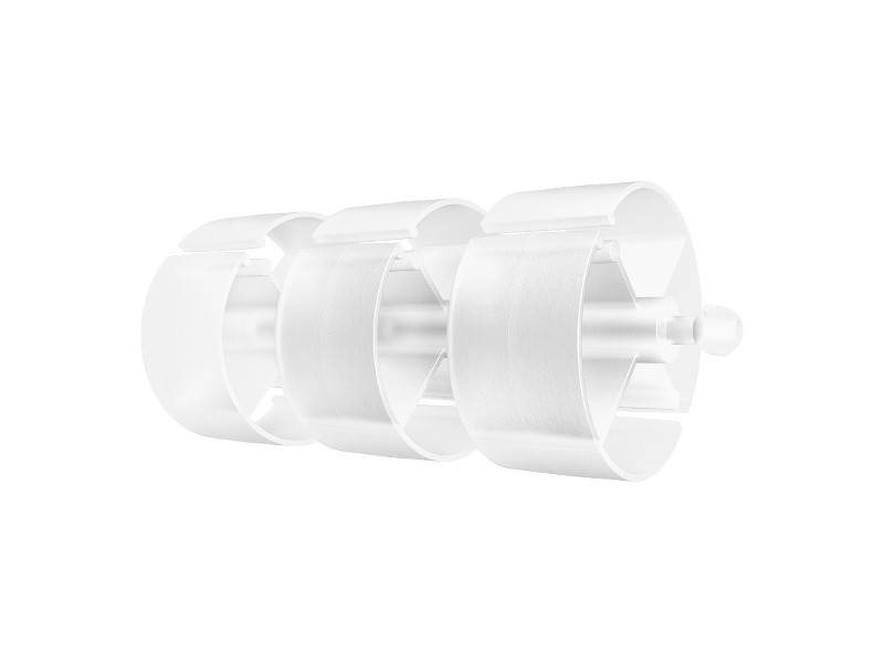 Dataflex Addit Kabelwurm 1270 mm (34.210) weiß