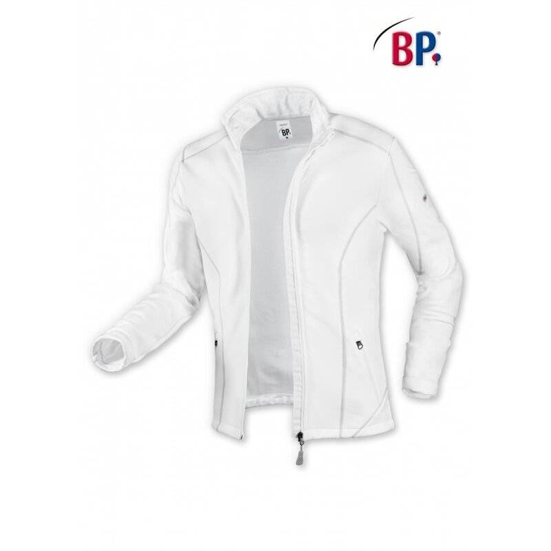 BP® Fleecejacke 1745-679-21 Herren Jacke Fleece Sweatjacke Arbeitsjacke Workwear Größe "L" in Weiß