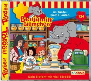 Benjamin Blümchen im Tante Emma-Laden, 1 Audio-CD CD, Benjamin Blümchen 124