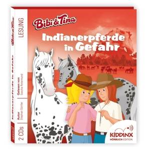 Bibi & Tina - Indianerpferde in Gefahr, 2 Audio-CDs Sprecher: Sascha Rotermund, Ungekürzte Lesung, 2 CDs, Bibi & Tina - Kiddinx Hörbuch Edition