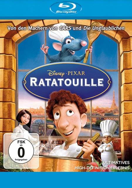 Ratatouille Ausgezeichnet mit dem Golden Globe 2008 und Oscar 2008 für den Besten Animationsfilm. USA