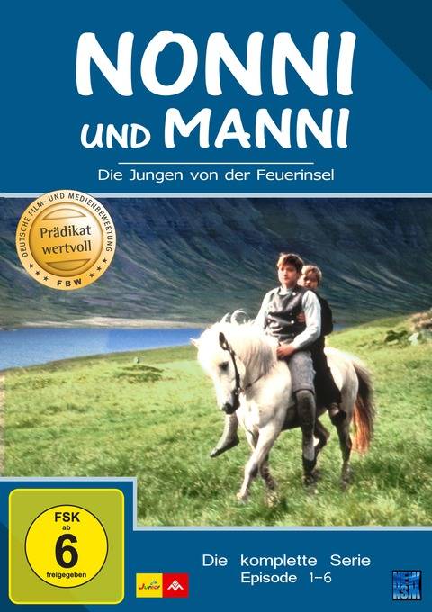 Nonni & Manni, DVD Die komplette Serie. England/Island