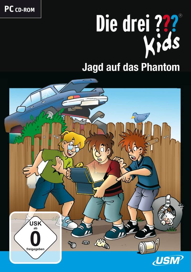 Die drei ??? Kids - Jagd auf das Phantom PC-Spiel, USK ab 6, PC CD-ROM für XP/Vista/Win7/Win8, Die drei ??? Kids