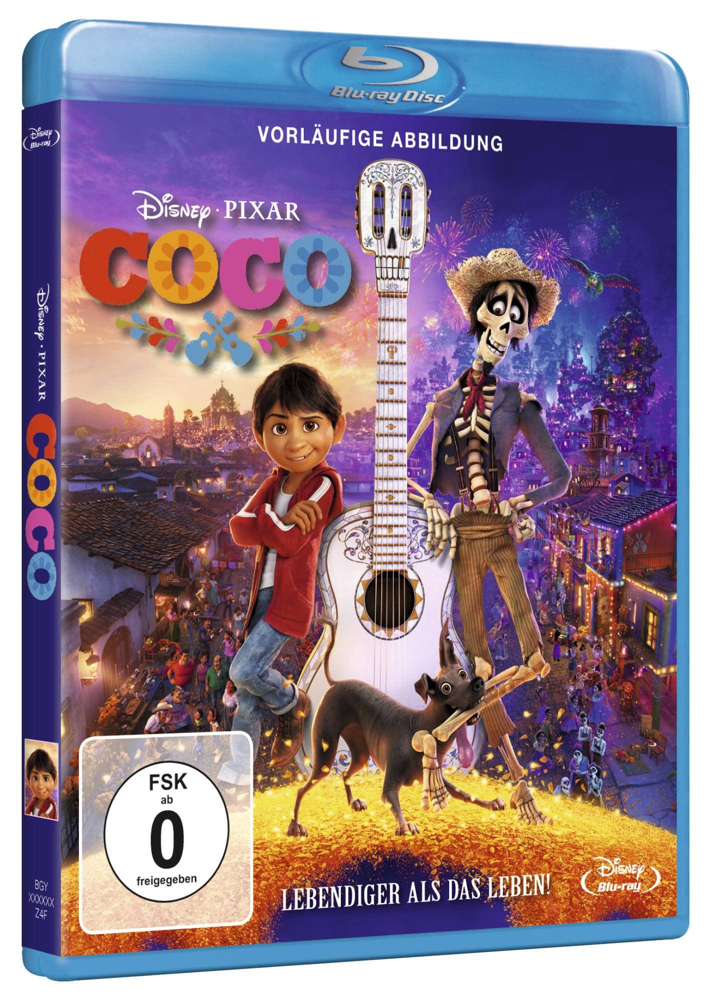 Coco - Lebendiger als das Leben Ausgezeichnet bei dem Golden Globe und Oscar 2018 für den Besten Animationsfilm. Für Hörgeschädigte geeignet. USA