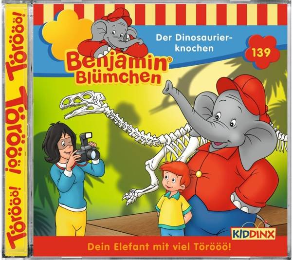 Benjamin Blümchen - Der Dinosaurierknochen, 1 Audio-CD CD, Benjamin Blümchen 139