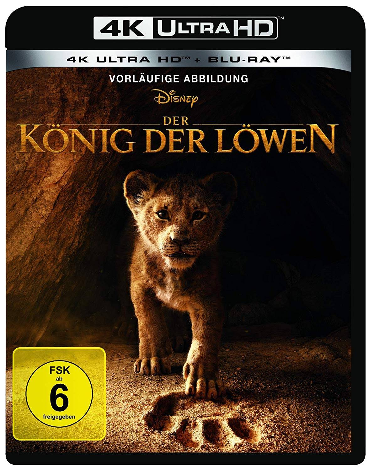 Der König der Löwen 2019 / 4K Ultra HD Blu-ray + Blu-ray