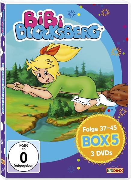 Bibi Blocksberg - DVD Sammelbox, 3 DVD Folge 37-45