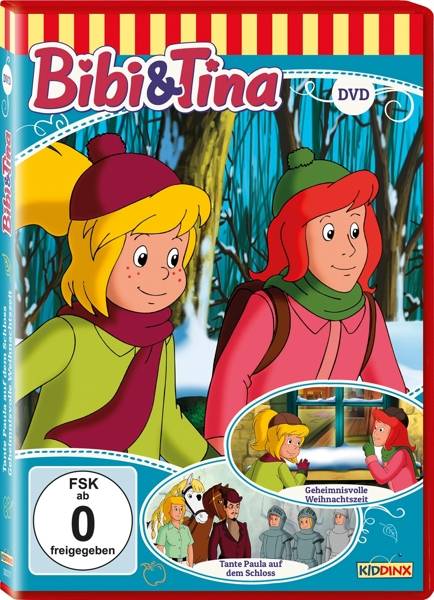 Bibi & Tina - Geheimnisvolle Weihnachtszeit + Tante Paula auf dem Schloss, 1 DVD FSK ab 0, DVD-Video, Dt, UT: Dt, Bibi & Tina - Geheimnisvolle Weihnac