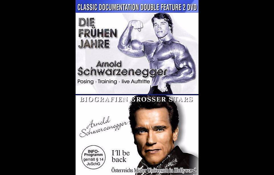 Arnold Schwarzenegger - Die frühen Jahre, 2 DVDs Posing - Training - live Auftritte. Bonus DVD: Die Biografie