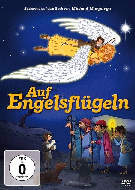 Auf Engelsflügeln GB 2014, FSK ab 0, DVD-Video mit 8-seitigem Malbuch zum Film, Dt/engl