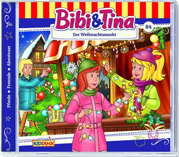 Bibi & Tina - Der Weihnachtsmarkt. Tl.84, Audio-CD CD, Bibi & Tina 84