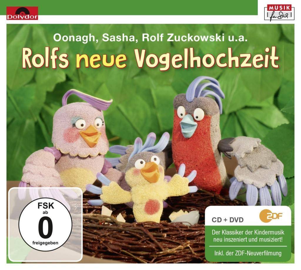 Rolfs neue Vogelhochzeit, 1 Audio-CD + 1 DVD 2 CDs mit DVD-Video (FSK ab 0)