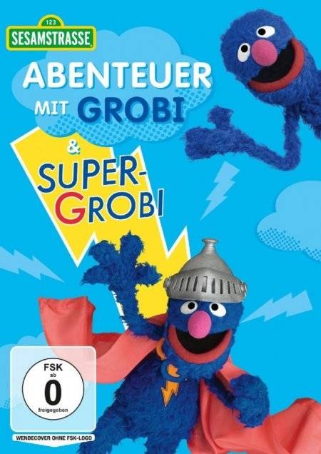 Sesamstrasse - Abenteuer mit Grobi & Supergrobi FSK ab 0, USA 1973-2008, DVD-Video, Dt/engl