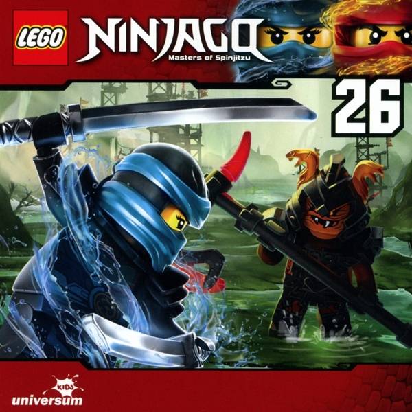 LEGO Ninjago, Masters of Spinjitzu. Tl.26, 1 Audio-CD Masters of Spinjitzu, Sprecher: Wolf Frass, Die Hörspielreihe zur TV-Serie, CD, LEGO Ninjago