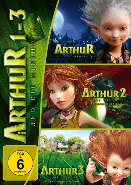 Arthur und die Minimoys 1-3 2. Auflage
