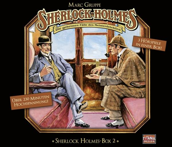 Sherlock Holmes Box 2 Im Schatten des Rippers / Das entwendete Fallbeil / Die Affenfrau.