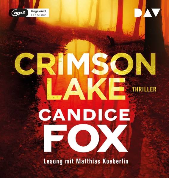 Crimson Lake, 1 Audio-CD, Ungekürzte Lesung mit Matthias Koeberlin (1 mp3-CD), Lesung