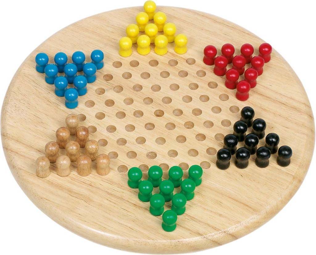 Halmaspiel Ø 29 cm, Massivholz / 2-6 Spieler