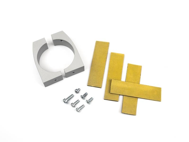 MonLines MBR75S Befestigungsring für Säulen 71-75 mm silber