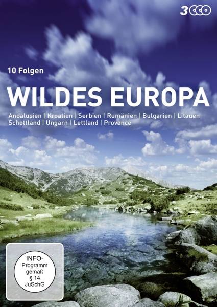 Wildes Europa Andalusien/Kroation/Serbien/Rumänien/Bulgarien/Litauen/Schottland/Ungarn/Lettland/Provence, Regie: Jan Haft/Uldis Ceculis/Ernst Sasse u