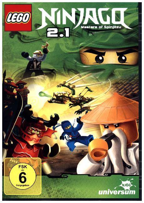 LEGO Ninjago - Masters of Spinjitzu. Staffel.2.1, 1 DVD Dänemark