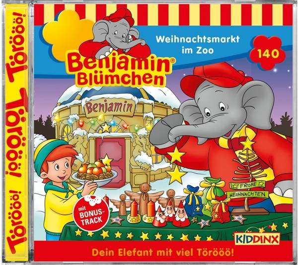 Benjamin Blümchen - Weihnachtsmarkt im Zoo, 1 Audio-CD CD, Benjamin Blümchen 140