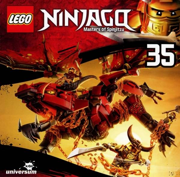LEGO Ninjago. Tl.35, 1 Audio-CD Die Hörspielreihe zur TV-Serie
