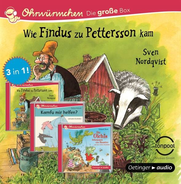 Die große Ohrwürmchen-Box, 3 Audio-CD