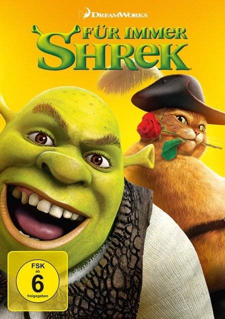 Für Immer Shrek Regie: Mike Mitchell, Das große Finale - Shrek 4, USA 2010, FSK ab 6, DVD-Video, Dt/engl, UT: Dt/engl/türk