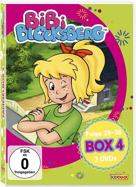 Bibi Blocksberg - DVD-Sammelbox. Box.4, 3 DVD Folge 28-36