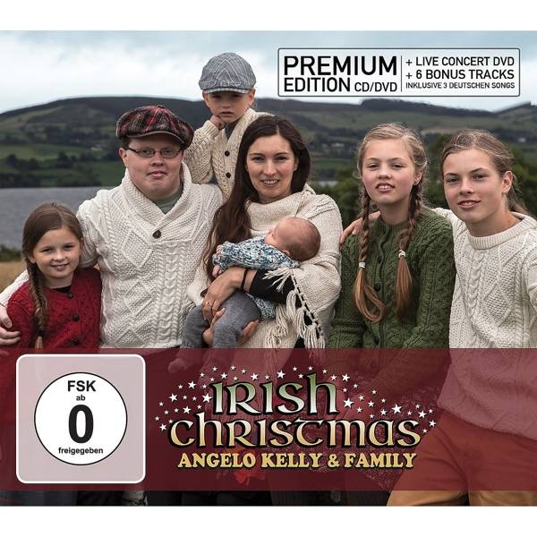 Angelo Kelly & Family - Irish Christmas (Premium Edition), 1 Audio-CD + 1 DVD Angelo Kelly & Family, CD mit DVD-Video (FSK ab 0)